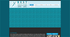 Desktop Screenshot of bestphysicaltherapy.com